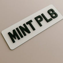 Load image into Gallery viewer, 3D Gel Number Plates fitted on show vehicle