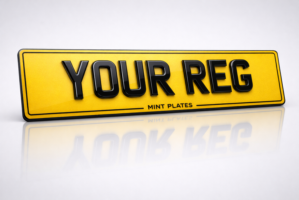 3D Gel Number Plates