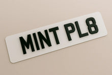 Load image into Gallery viewer, 4D gel number plates fitted on vehicle