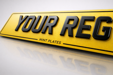 Load image into Gallery viewer, 4D Number Plates – Bold 3mm