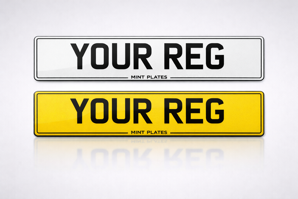 Road Legal Number Plates