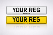 Load image into Gallery viewer, Road Legal Number Plates