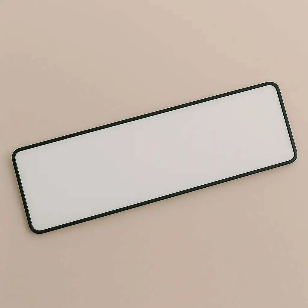 Thick Border Add-On for Number Plates - Bold Frame UK displayed on a neutral background.