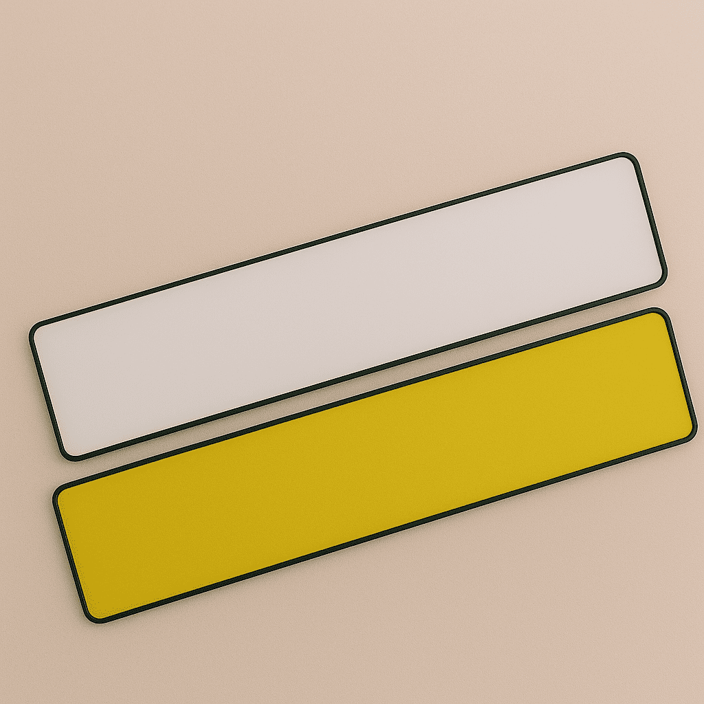Custom Number Plate Border Add-On Accessory