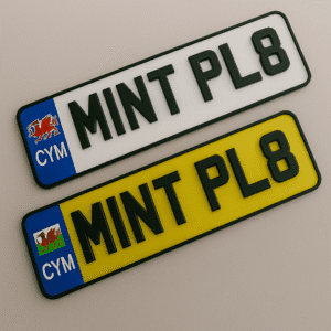 Premium 4D 3 mm Number Plate – Road Legal UK