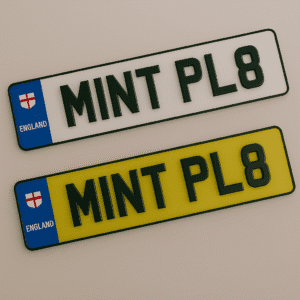 Premium 4D Gel 3 mm Number Plate – Road Legal UK