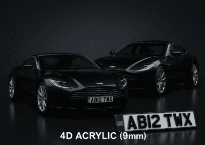 Road-Legal Custom Number Plate on Car – Mint Plates