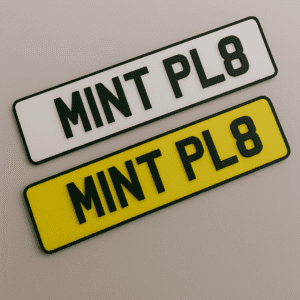 Standard Road-Legal Number Plate UK – Mint Plates